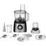 Keukenmachine Bosch MCM3401M met 800 W motor en 2,3 liter kom, zwart/rvs