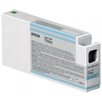 Epson losse cartridge lichtcyaan T596500 UltraChrome HDR 350 ml, lichtcyaan, pigmentinkt, 350 ml, 1 stuks