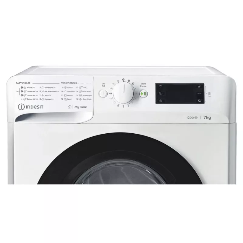 Indesit MTWE 71252 WK EE wasmachine voorlader 7 kg 1151 t/min wit