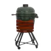 Houtskool-kamado grill TUNABONE TunaBone Classic 21 inch maat M groen