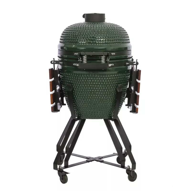 Houtskool-kamado grill TUNABONE TunaBone Classic 21 inch maat M groen