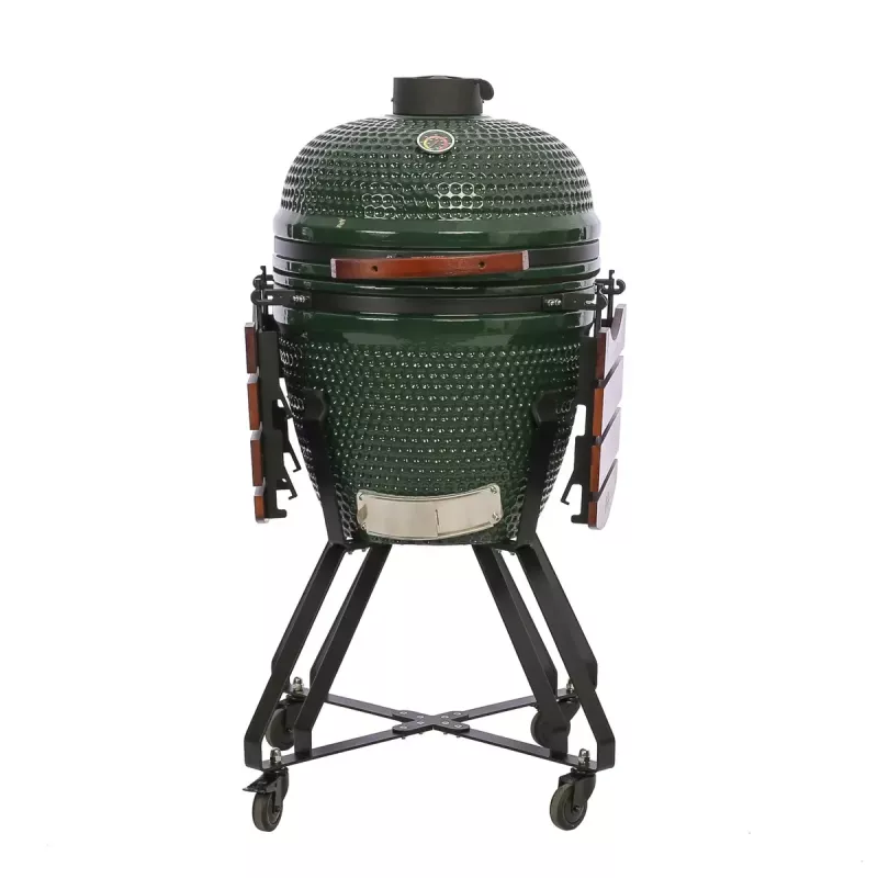 Houtskool-kamado grill TUNABONE TunaBone Classic 21 inch maat M groen