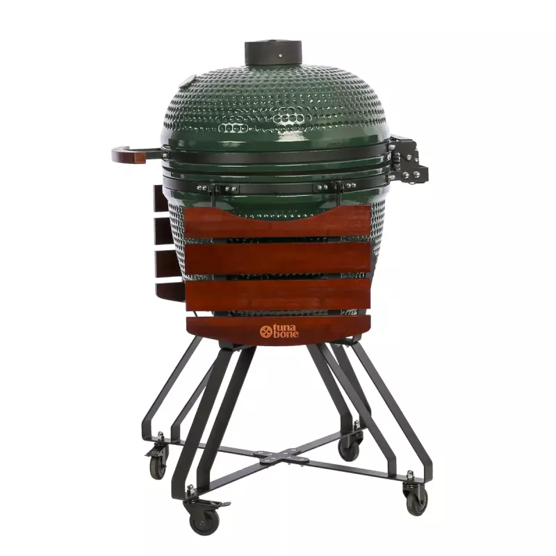 Keramische kamado grill TUNABONE Classic 23 inch (maat L) groen