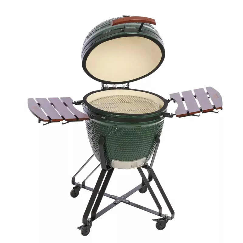 Keramische kamado grill TUNABONE Classic 23 inch (maat L) groen