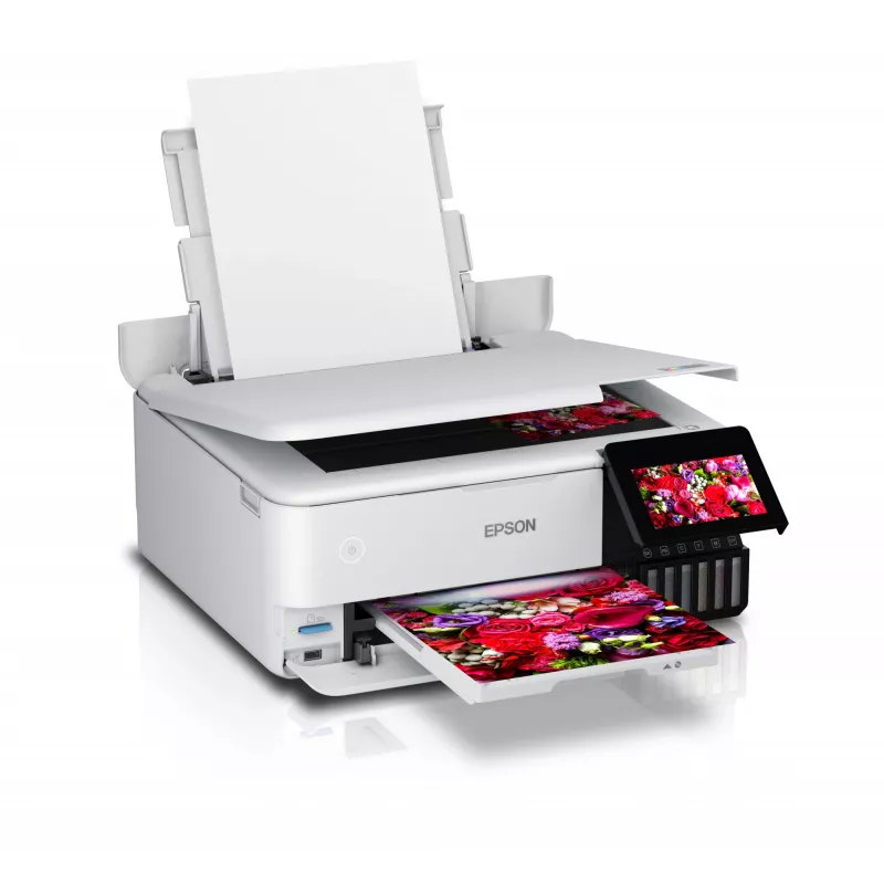 Multifunctionele inkjetprinter Epson EcoTank L8160 — kleurendruk, 5760x1440 DPI, 32 ppm, A4, Wi‑Fi, duplex