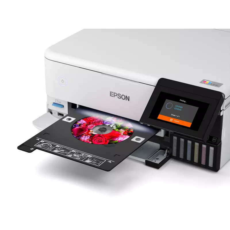 Multifunctionele inkjetprinter Epson EcoTank L8160 — kleurendruk, 5760x1440 DPI, 32 ppm, A4, Wi‑Fi, duplex