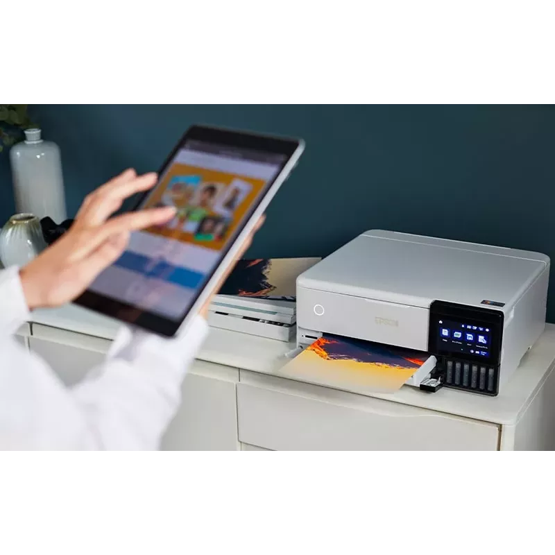 Multifunctionele inkjetprinter Epson EcoTank L8160 — kleurendruk, 5760x1440 DPI, 32 ppm, A4, Wi‑Fi, duplex