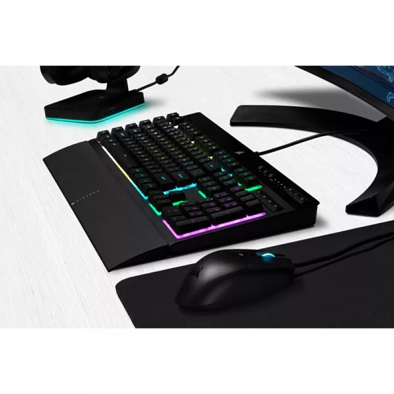 CORSAIR gaming-toetsenbord - K55 RGB Pro Qwerty Us