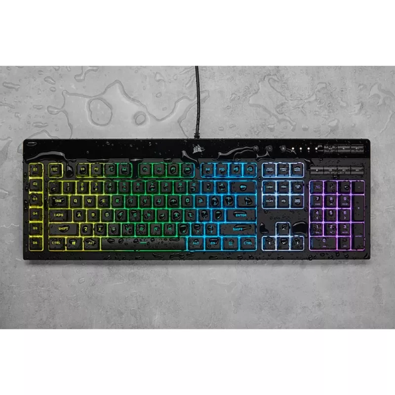 CORSAIR gaming-toetsenbord - K55 RGB Pro Qwerty Us
