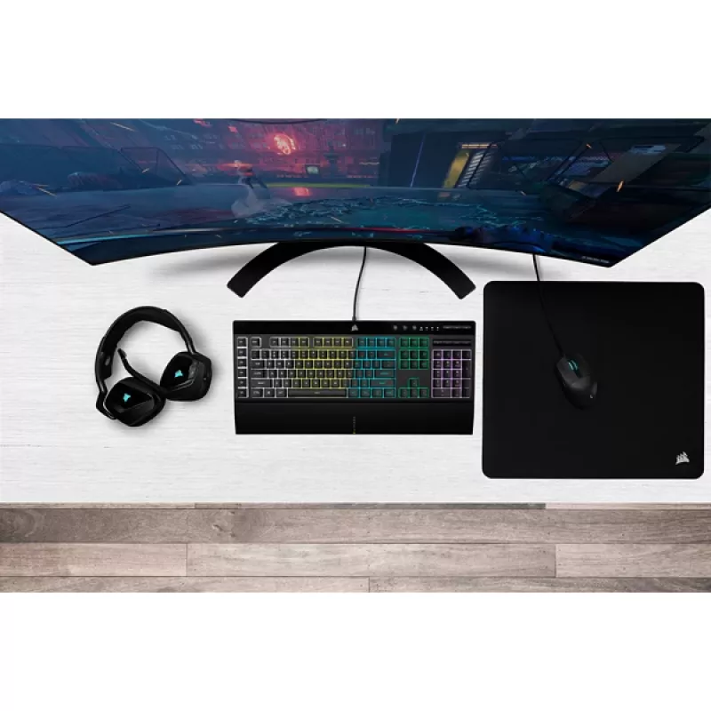 CORSAIR gaming-toetsenbord - K55 RGB Pro Qwerty Us