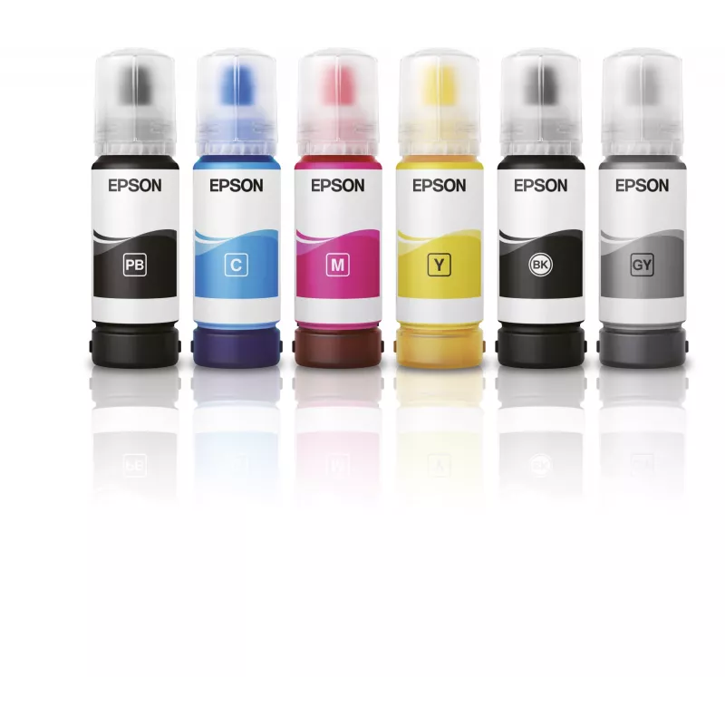 Epson EcoTank 115 inktfles, grijs, 70 ml (C13T07D54A)