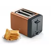 Broodrooster Bosch TAT4P429 2-snede 970 W zwart/bruin, compact roestvrij staal