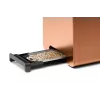 Broodrooster Bosch TAT4P429 2-snede 970 W zwart/bruin, compact roestvrij staal