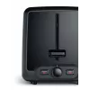Broodrooster Bosch TAT4P429 2-snede 970 W zwart/bruin, compact roestvrij staal