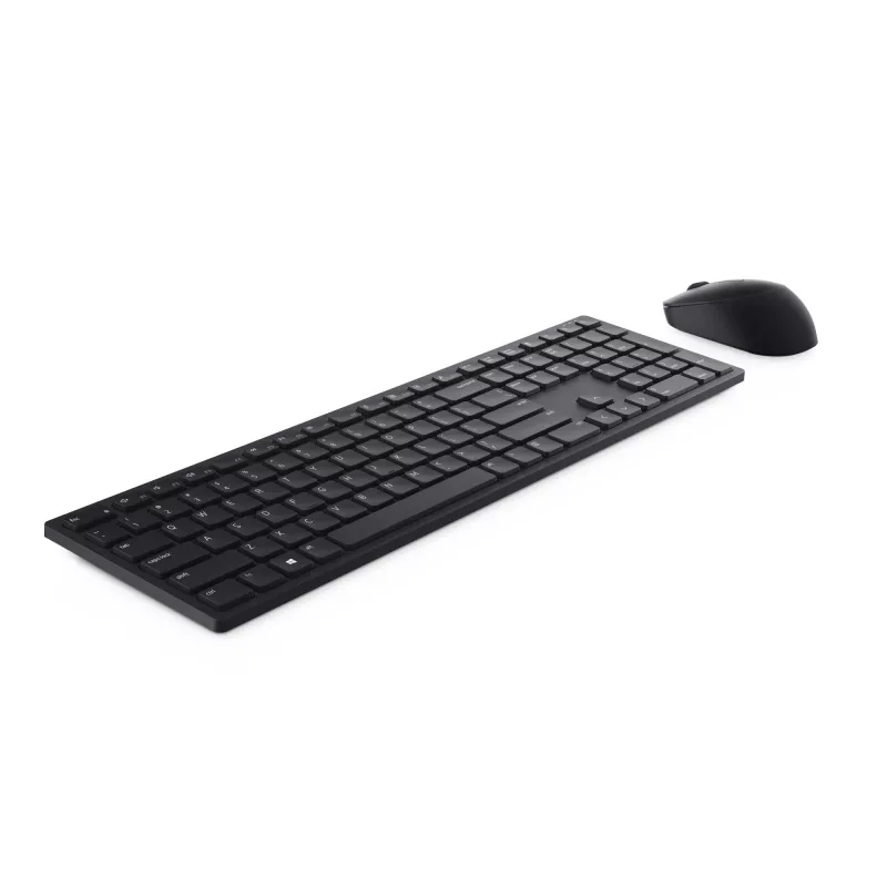 DELL Pro toetsenbord en muis - KM5221W - US International (QWERTY) - zwart - (RTL BOX)