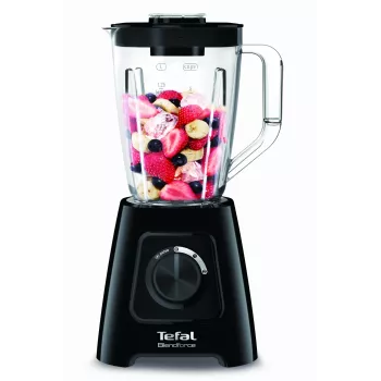 Staafmixer Tefal BL4208 — 600 W, 1,25 L kunststof container, 2 snelheden, ijs crushen, zwart