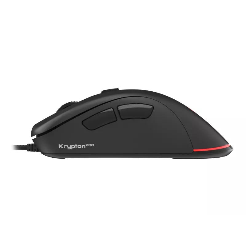GENESIS Krypton 200 Muis Gaming Rechtshandig USB Type-A Optisch 6400 DPI