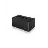ICY BOX IB-1121-C31 USB 3.2 Gen 2 (3.1 Gen 2) Type-C Antraciet, Zwart