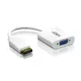 ATEN DisplayPort-naar-VGA-converter, tot 1920x1200 @60Hz, DisplayPort, VGA (D-Sub), stekker, bus, recht, recht