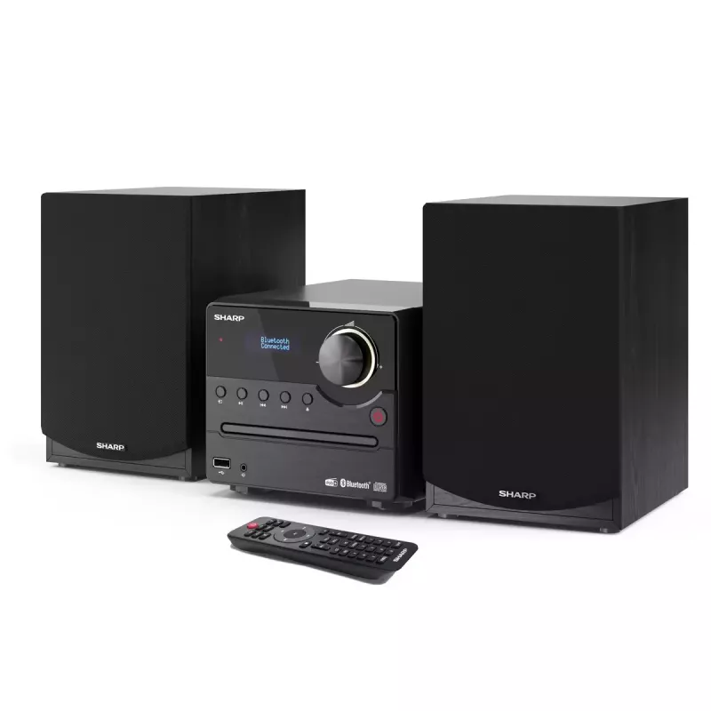 Sharp XL-B517D home-audio microsysteem 45 W zwart