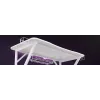 Genesis Holm 320 RGB gamingbureau, wit