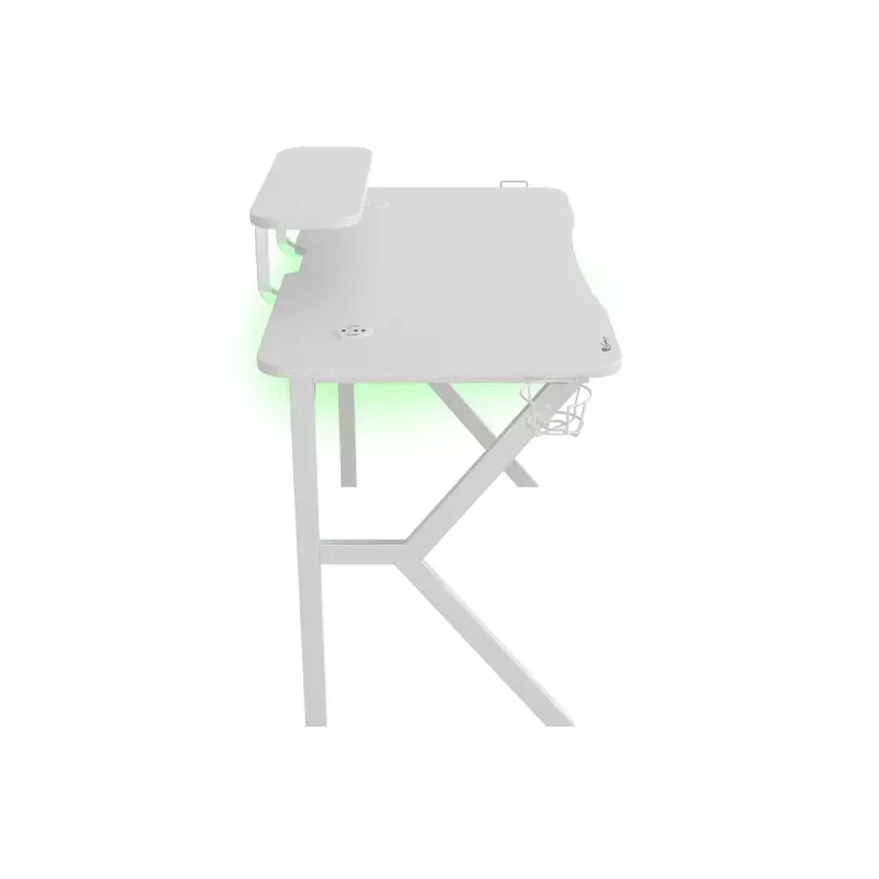 Genesis Holm 320 RGB gamingbureau, wit
