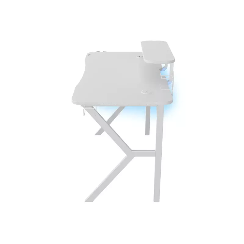 Genesis Holm 320 RGB gamingbureau, wit