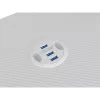 Genesis Holm 320 RGB gamingbureau, wit