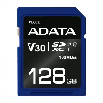 ADATA ASDX128GUI3V30S-R Geheugenkaart 128 GB SDXC UHS-I Class 10
