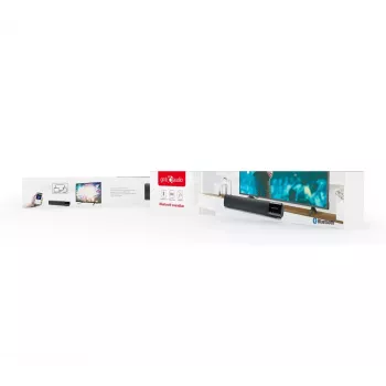 Draagbare stereoluidspreker Gembird SPK-BT-BAR400-01