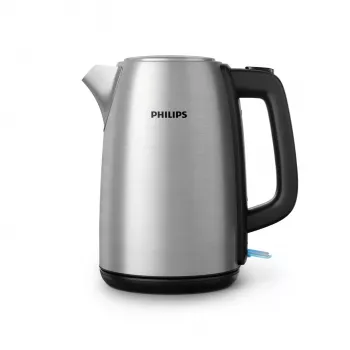Philips Viva Collection HD9351/90 Waterkoker, 1,7 L, 2020 W, metaal, waterniveau-indicator, draadloos, filter