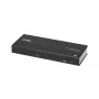 ATEN 4-Port True 4K at 60Hz (4:4:4), HDMI Splitter, HDMI, 4x HDMI, 4096 x 2160 pixel, Zwart, Metaal, 4K Ultra HD