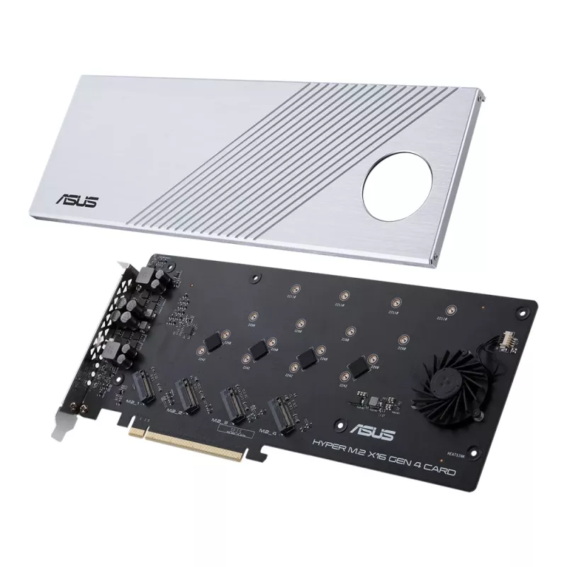 ASUS Hyper M.2 x16 Gen 4 Interfacekaarten/Adapter Intern