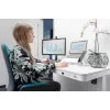 DIGITUS elektrisch in hoogte verstelbaar bureau 120x60x12cm met USB wit