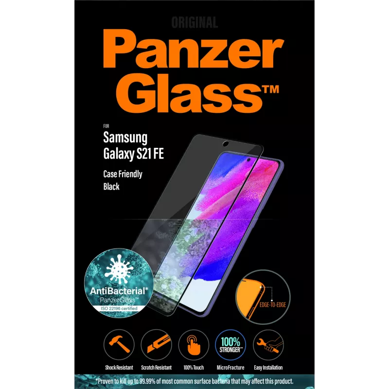 PanzerGlass displayschermglas voor Samsung Galaxy S21 FE