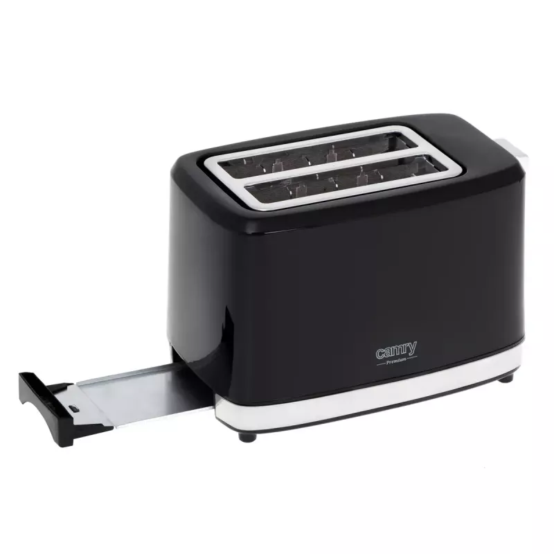 Toaster Camry Premium CR 3218 2 sneetjes 900 W zwart zilver
