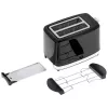 Toaster Camry Premium CR 3218 2 sneetjes 900 W zwart zilver
