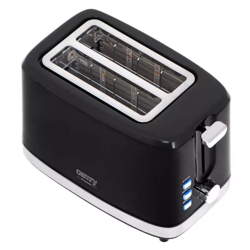 Toaster Camry Premium CR 3218 2 sneetjes 900 W zwart zilver