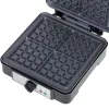 Wafelijzer Adler AD 3049, 4 vierkante wafels, antiaanbaklaag, 1800 W, zwart
