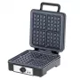 Wafelijzer Adler AD 3049, 4 vierkante wafels, antiaanbaklaag, 1800 W, zwart