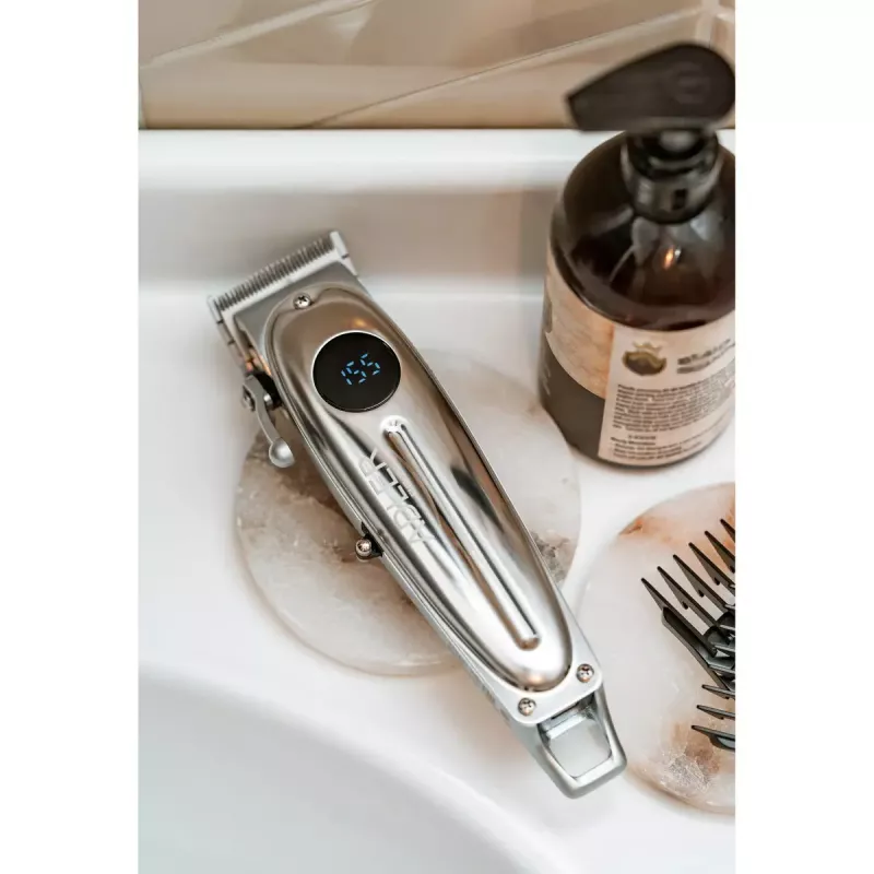 Haartrimmer Adler AD 2831 zilver rvs V-vormig 1 mm
