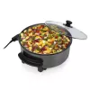 Multifunctionele pan Tristar PZ-9135 XL rond zwart staal 1500W