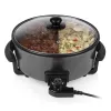 Multifunctionele pan Tristar PZ-9135 XL rond zwart staal 1500W