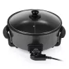 Multifunctionele pan Tristar PZ-9135 XL rond zwart staal 1500W