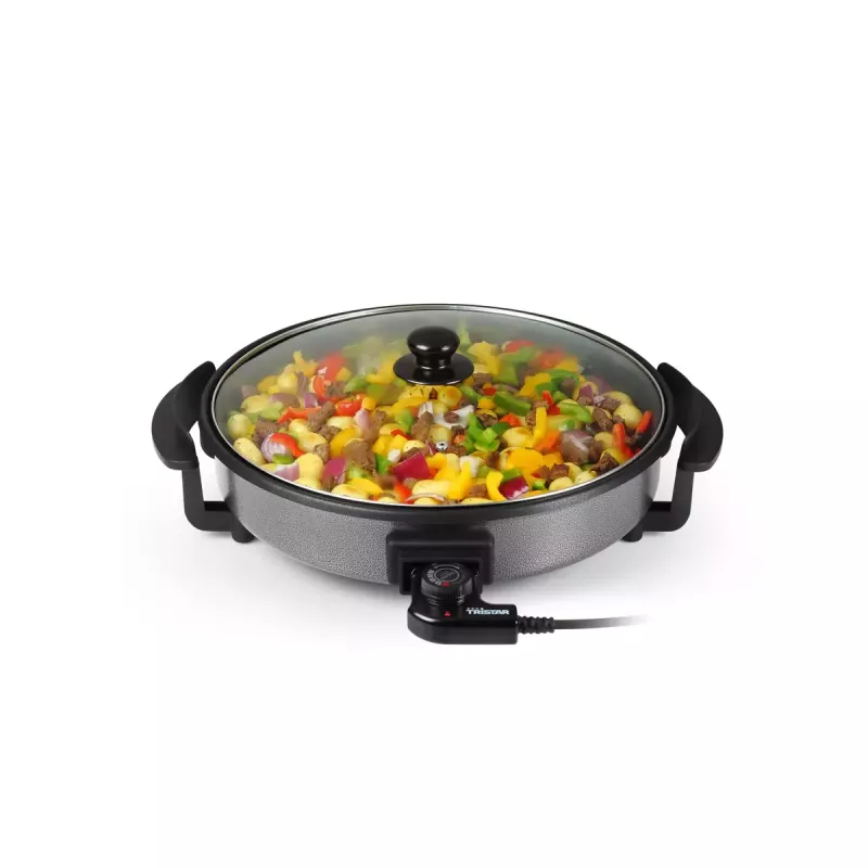 Grillpan Tristar PZ-2964 multifunctioneel rond zwart 40 cm