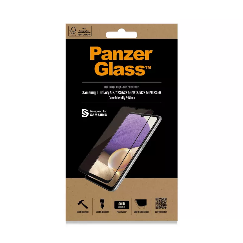 PanzerGlass ® beeldschermfolie voor Samsung Galaxy A13 | A23 | A23 5G | M13 | M23 5G | M33 5G