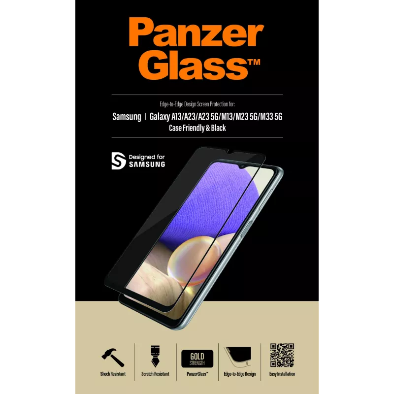 PanzerGlass ® beeldschermfolie voor Samsung Galaxy A13 | A23 | A23 5G | M13 | M23 5G | M33 5G