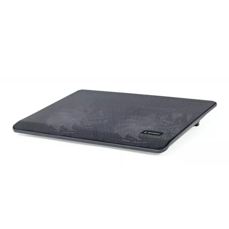 GEMBIRD notebook 15.6in koelstandaard, compact dual-fan - zwart
