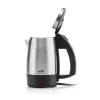 ETA Holiday reis-waterkoker 0,5 L 1000 W zwart RVS
