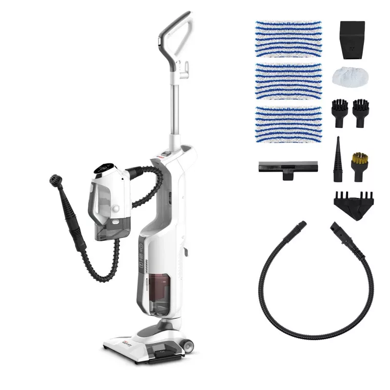 Stofzuiger Polti Vaporetto 3 Clean 1800 W zakloos wit
